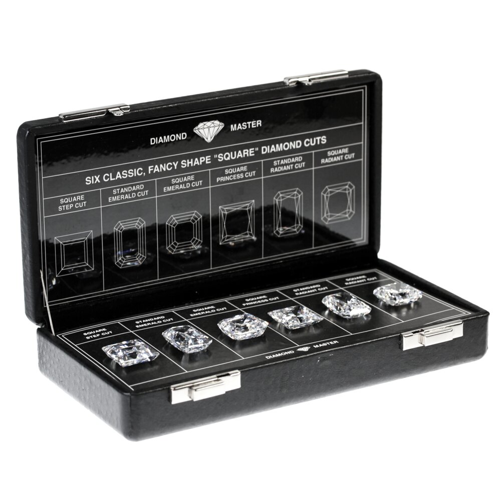 Master set: 6 classic "square" diamond