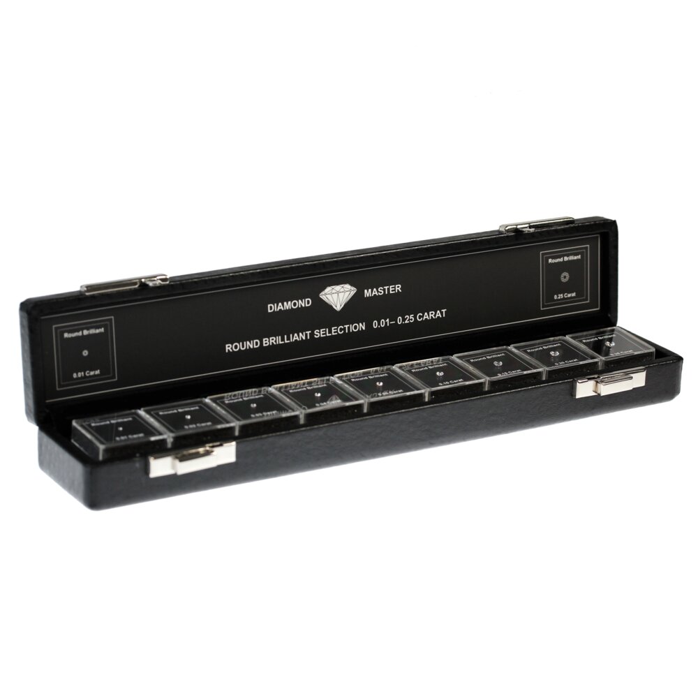 Master set: brilliant 0.01-0.25 carat