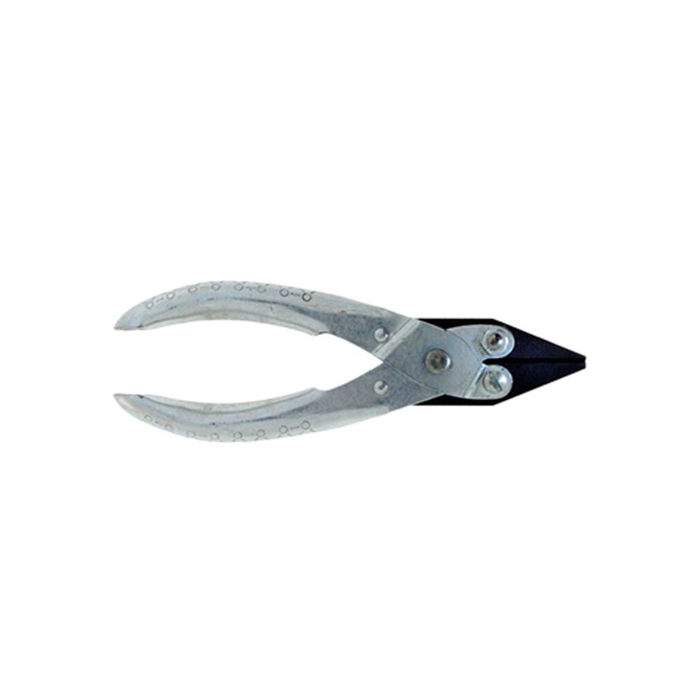 Parallel action plier, flat/half round