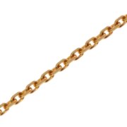 Trace diamond cut, 8-sides 750/- rose