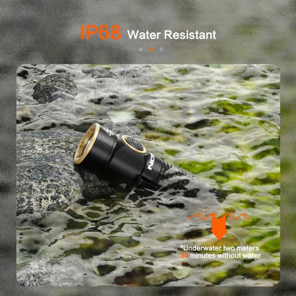 Mini LED Flashlight 1200 lm – incl. USB-C cable