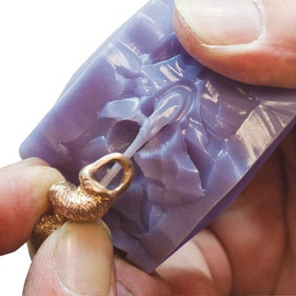 SuperStretch silicone jewelry molding rubber, high elastic strips, Castaldo 