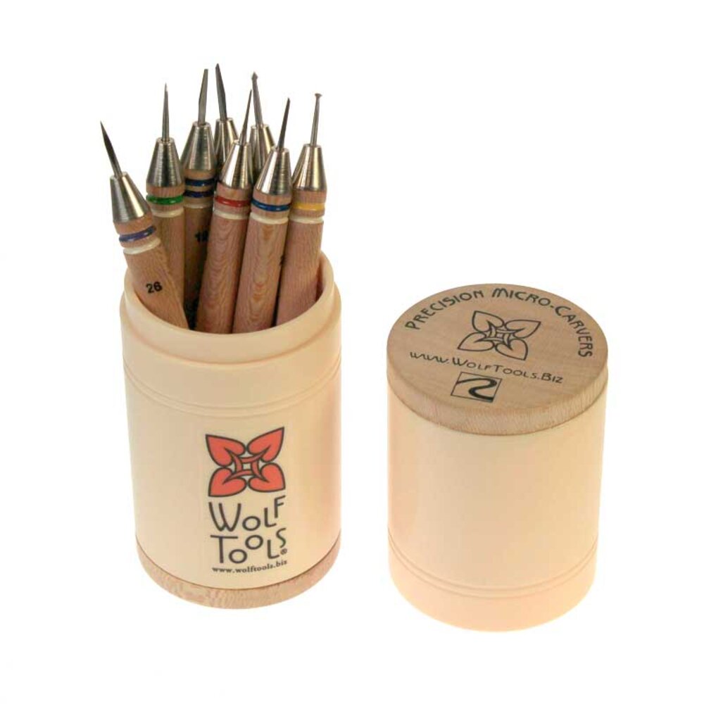 Wax carvers set - micro, Wolf