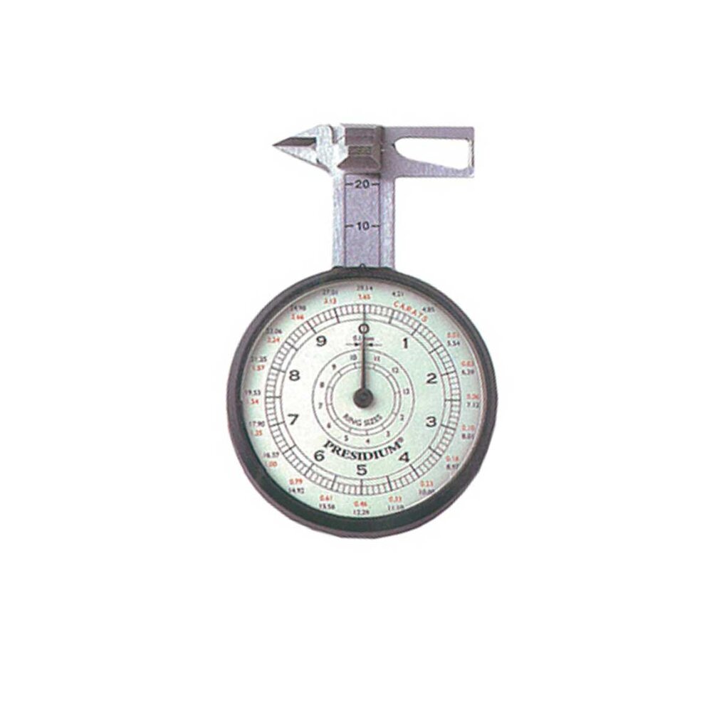 Stone gauge from Presidium – Carat calculation for round stones 