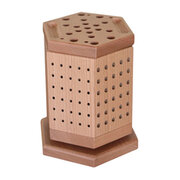 Storage carousel for cutters, beechwood