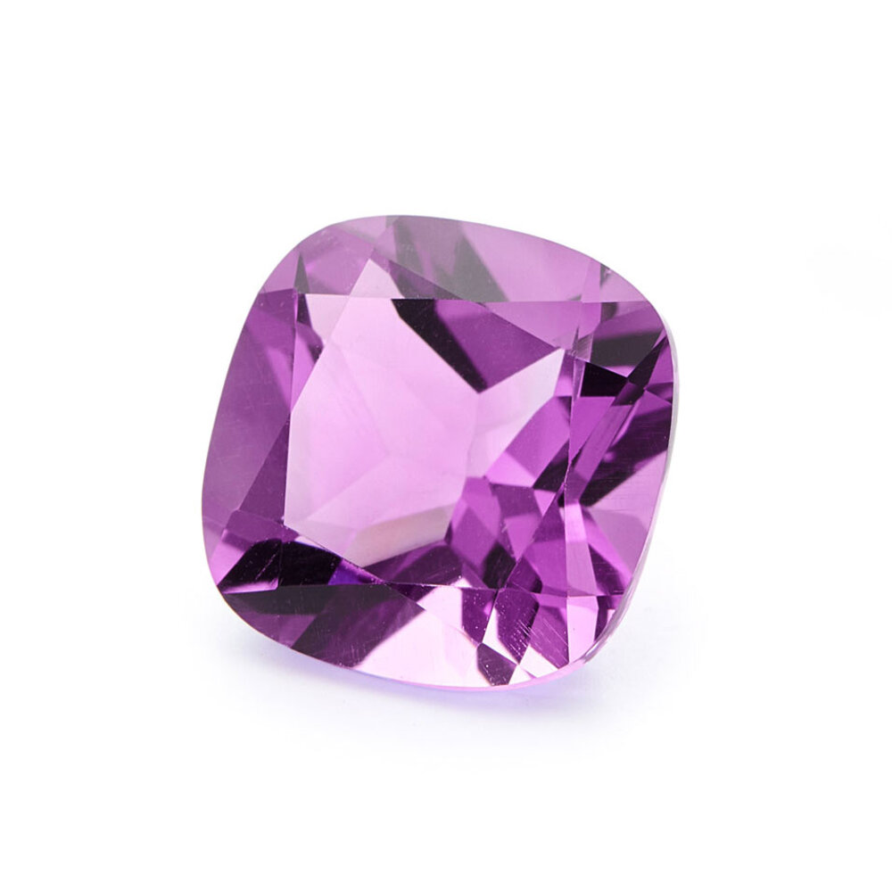 Amethyst, cushion, 11.00 x 11.00 mm  
