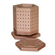 Storage carousel for cutters, beechwood