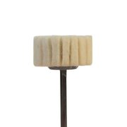 Felt buff, flapp-wheel