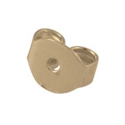 Light ear nut 585/- yellow gold