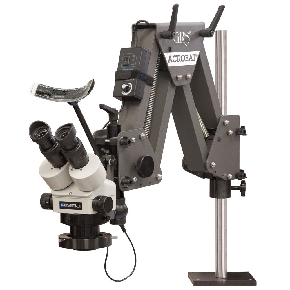 Meiji EMZ-5 microscope, complete package, 220 V 