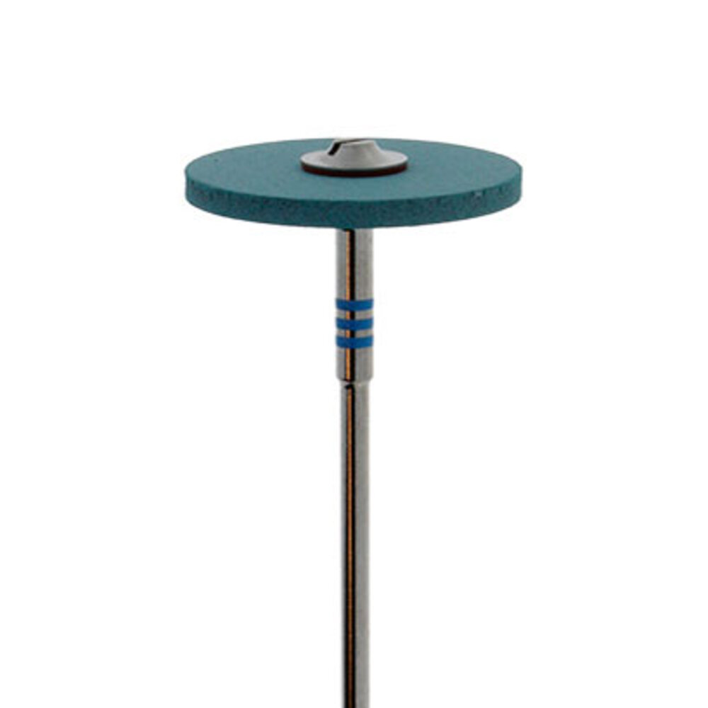 Blue diamond polishing wheel, CeraGloss hp – efficient pre-polishing  