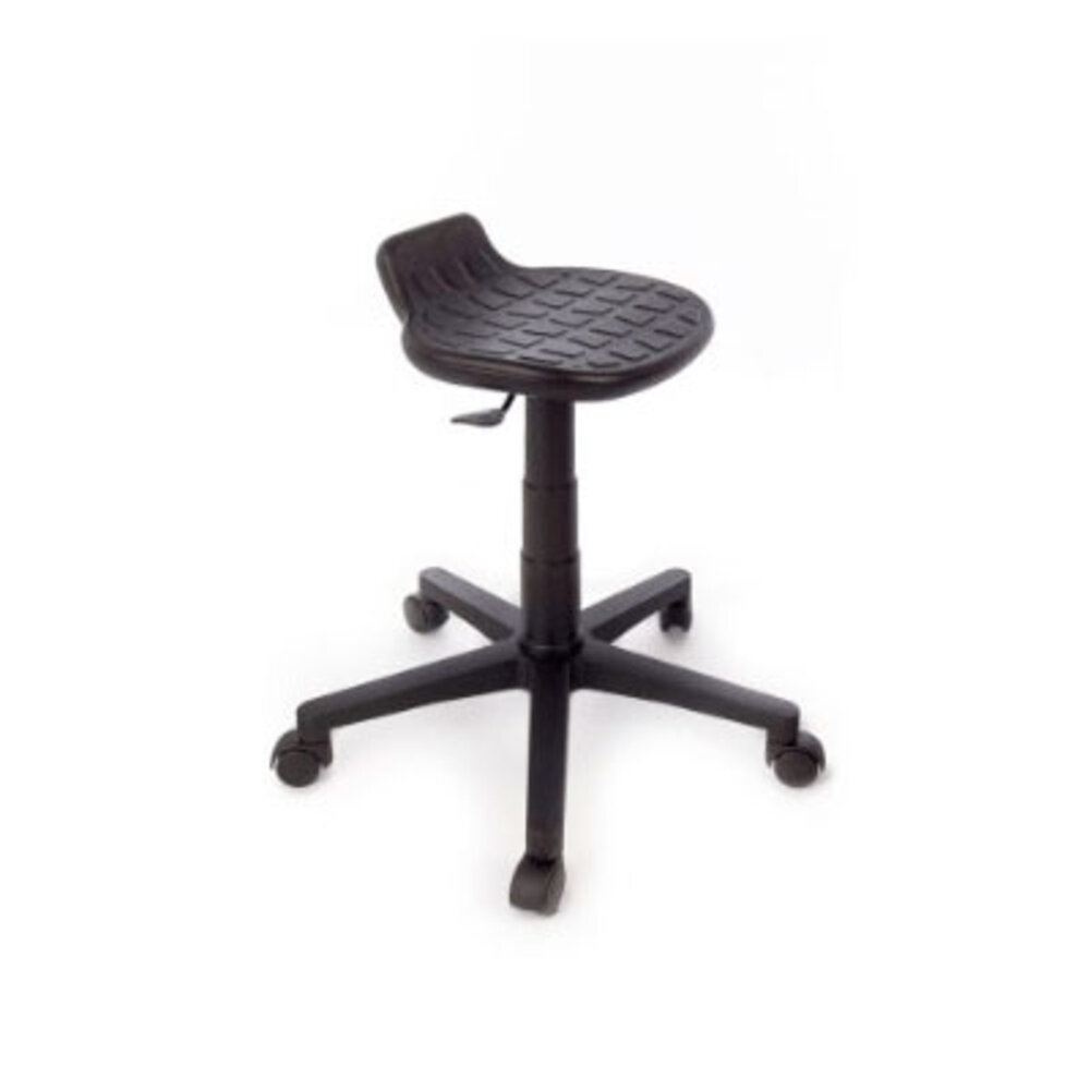 Chair without backrest, polyurethane (H 42-55 cm) 