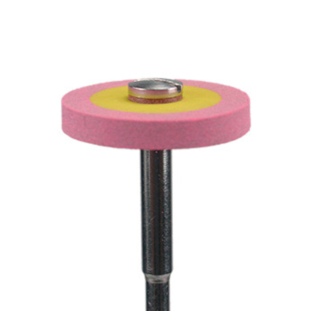 Pink diamond polishing wheel, StarGloss hp – fine polishing 