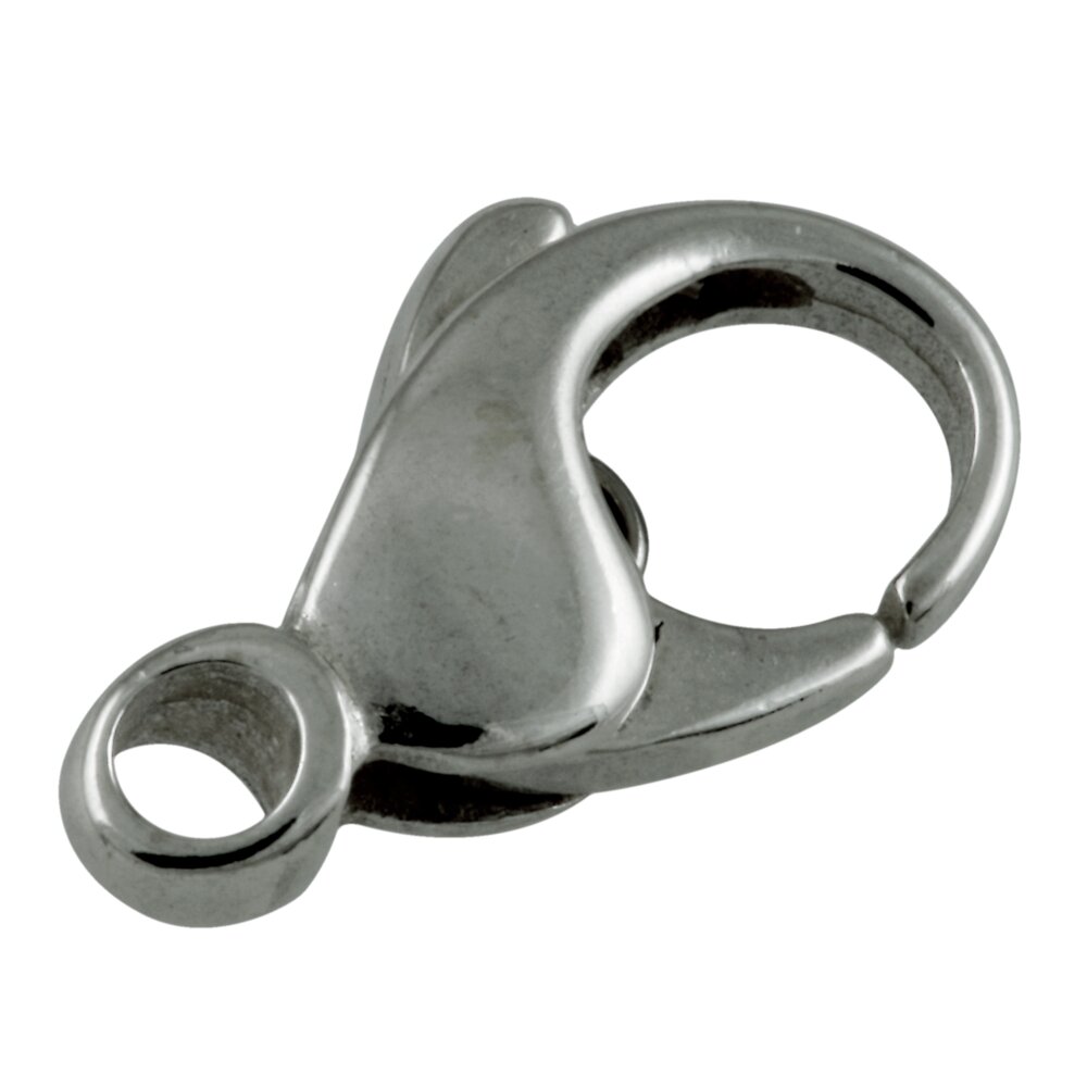 Karbinhake 750/- vitguld 