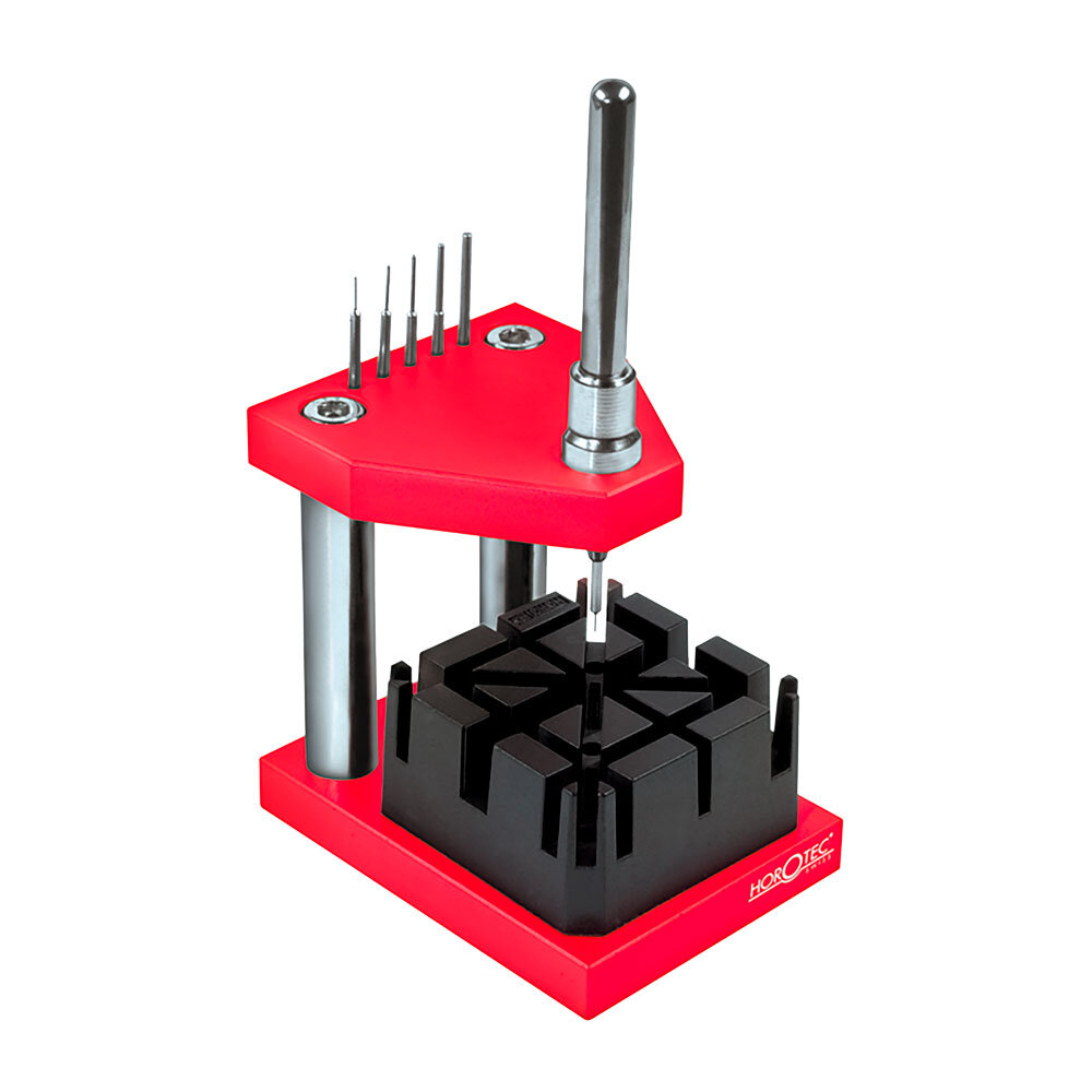 Press for fitting and removing bracelet pins, Horotec 