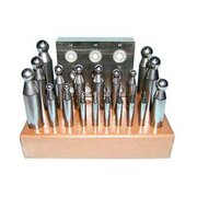 Punch set, 2-20 mm, O.M.O. (21 pcs.)