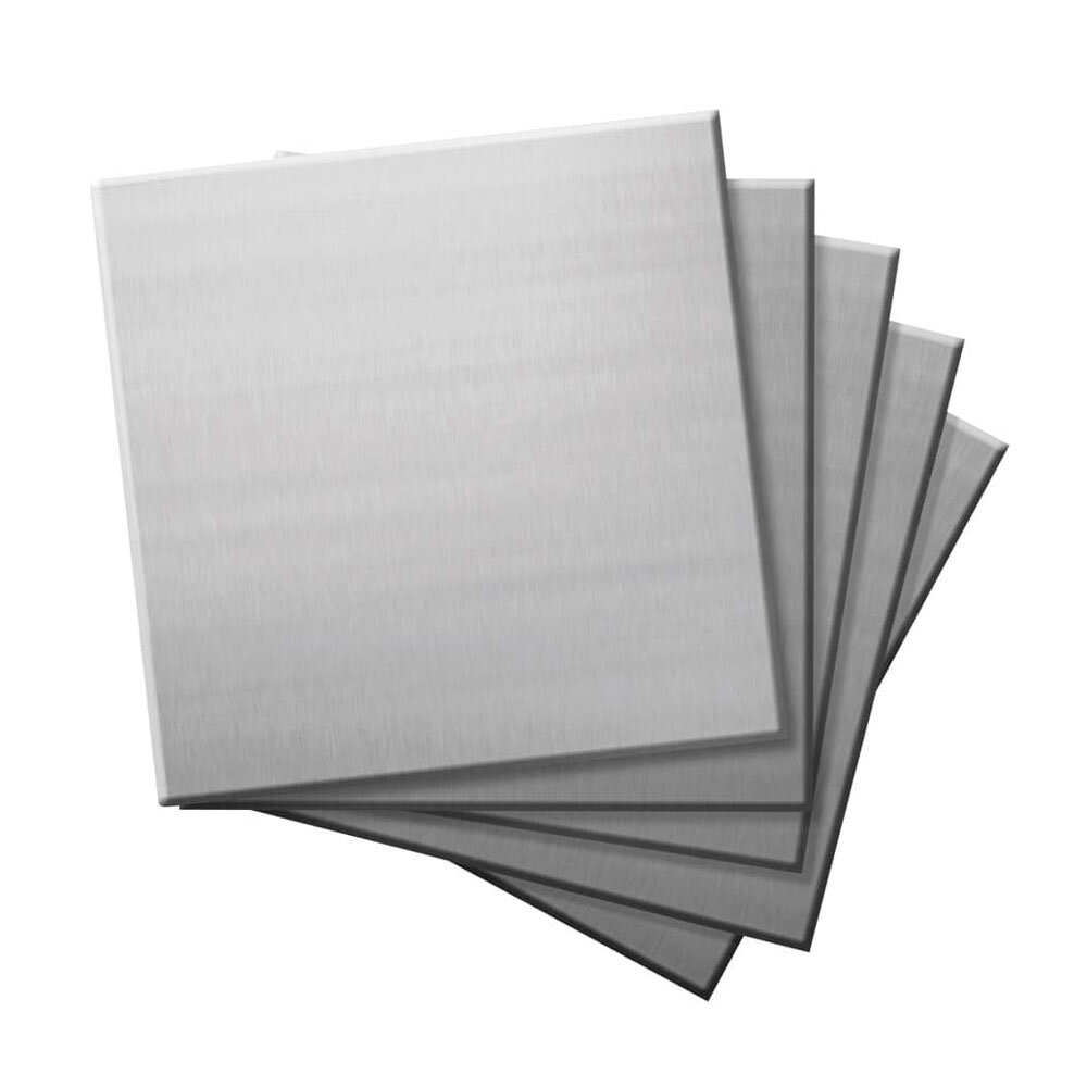 Practice plates, steel (5 pcs.) 