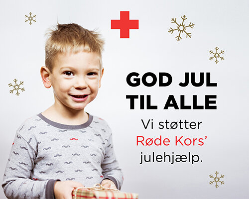 Aktiv Guld støtter Røde Kors' julehjælp 2025