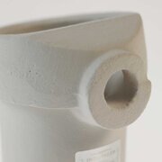 Ceramic crucible for platinum and steel, MC15
