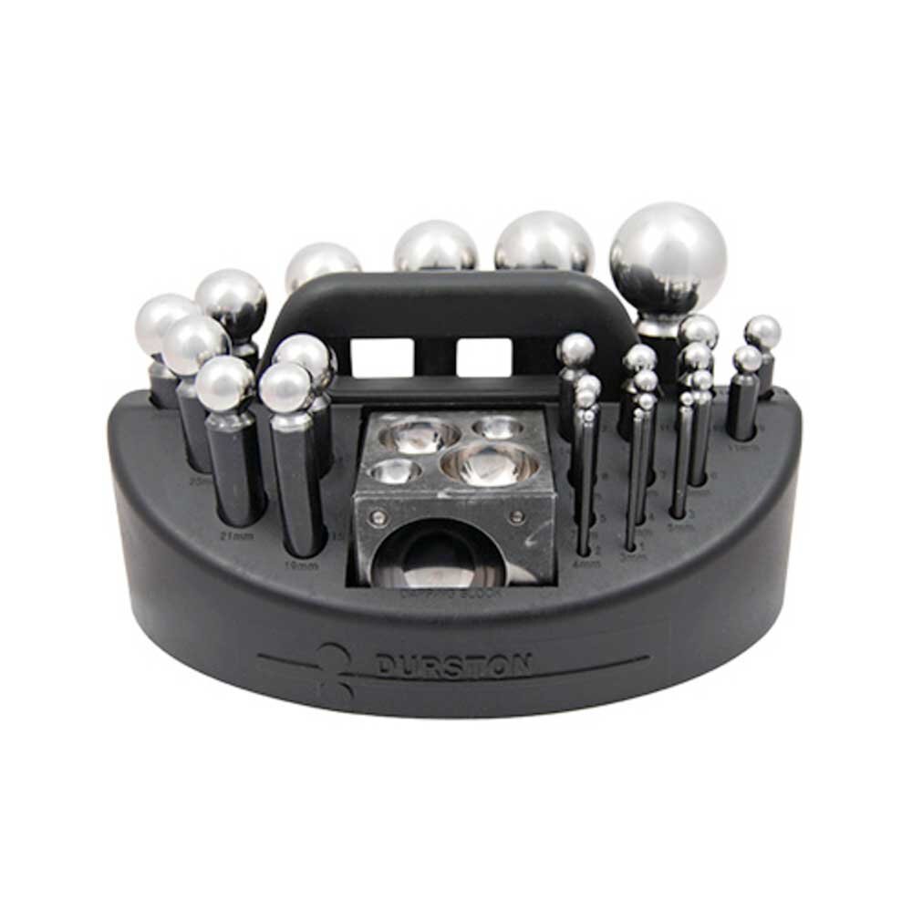 Knopstempelsæt, 3-50 mm (24 stk.)