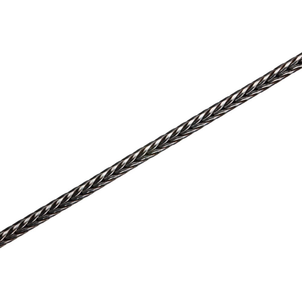 Fox tail 925/- oxidised 