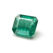 Emerald, octagon, 8.50 x 7.70 mm