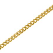 Curb round 585/- yellow gold
