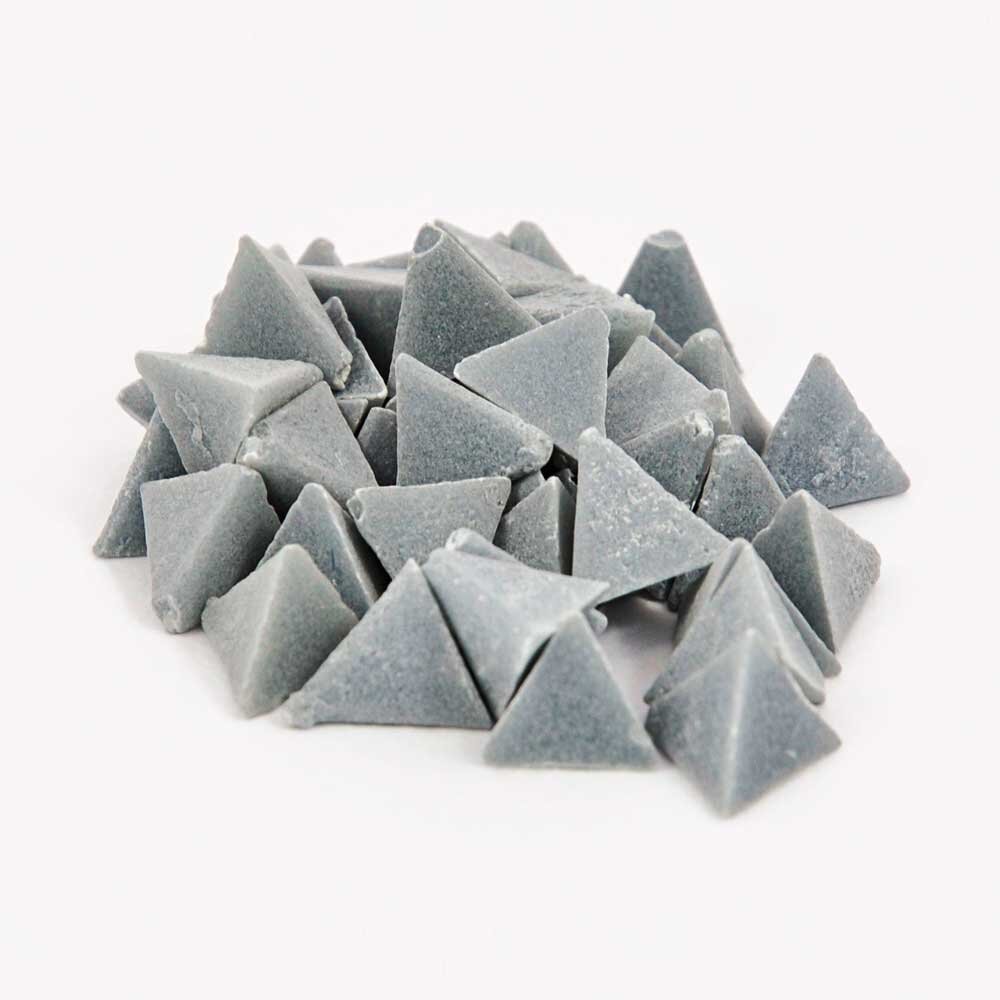 OTEC PO10 blue/coars plastic grinding chips, pyramid, 10 mm  