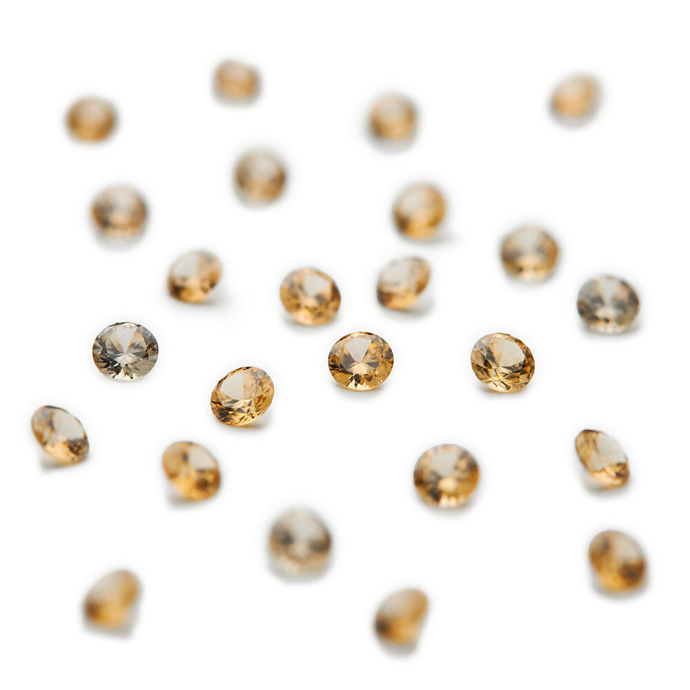 Spinel, round diamond cut, 3.00 mm 