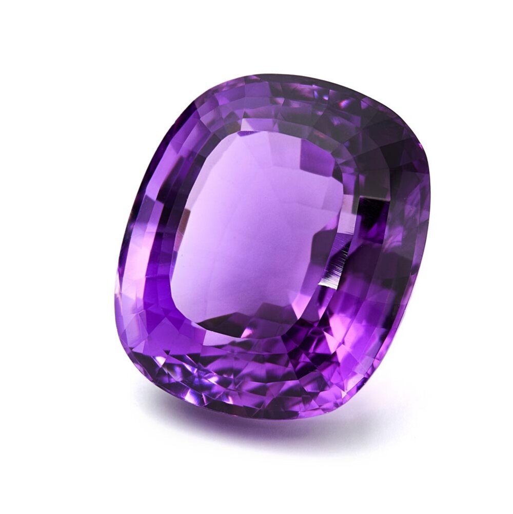 Amethyst, oval ceylon, 25.57 ct  