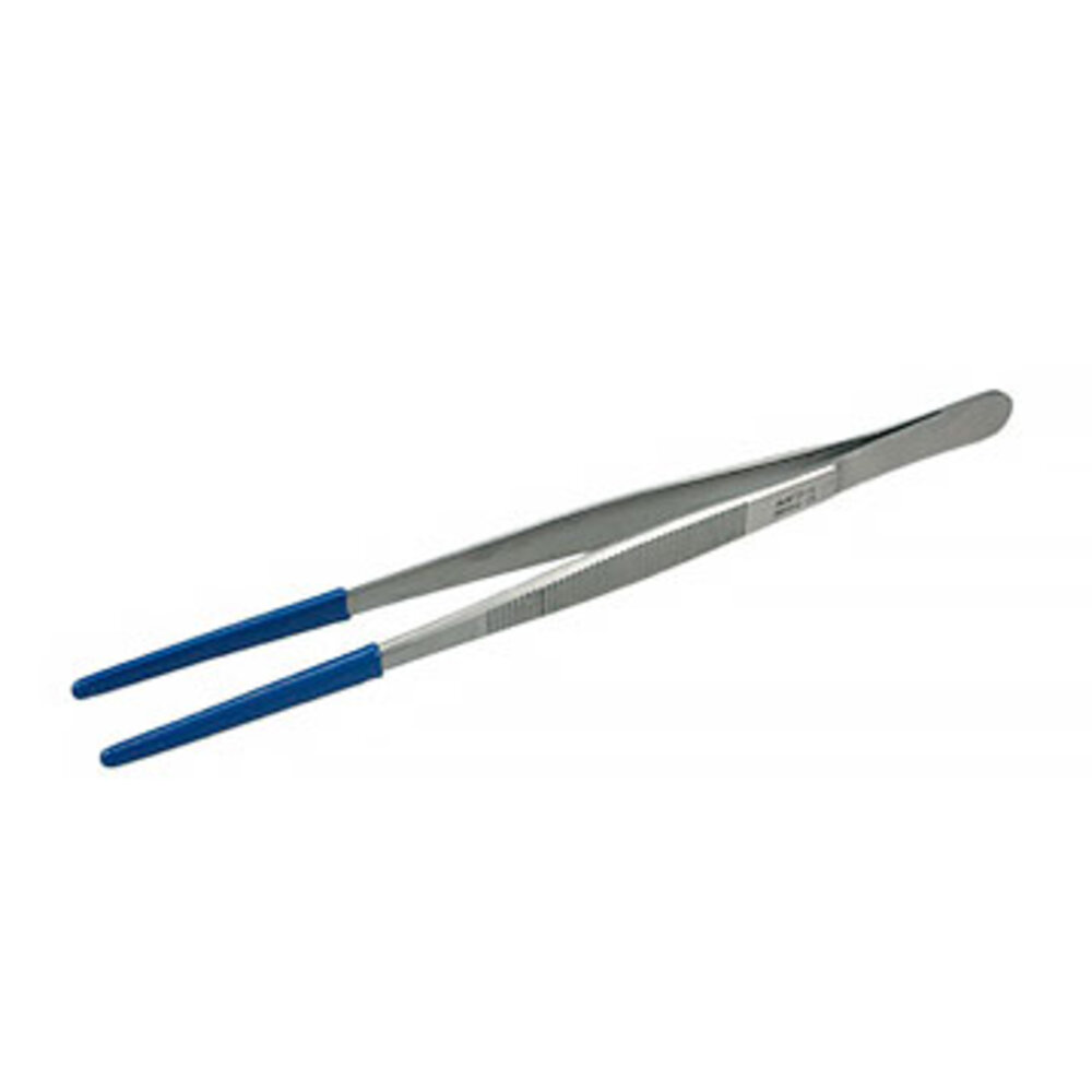 Tweezers with PVC tips, 200 mm 