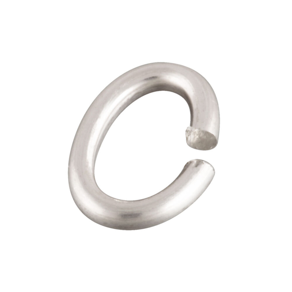 Oval jump ring 925/- 