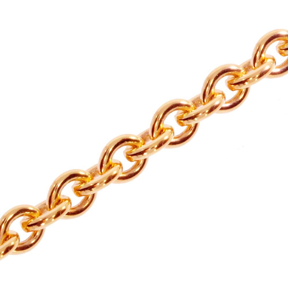 Trace round 585/- rose gold 