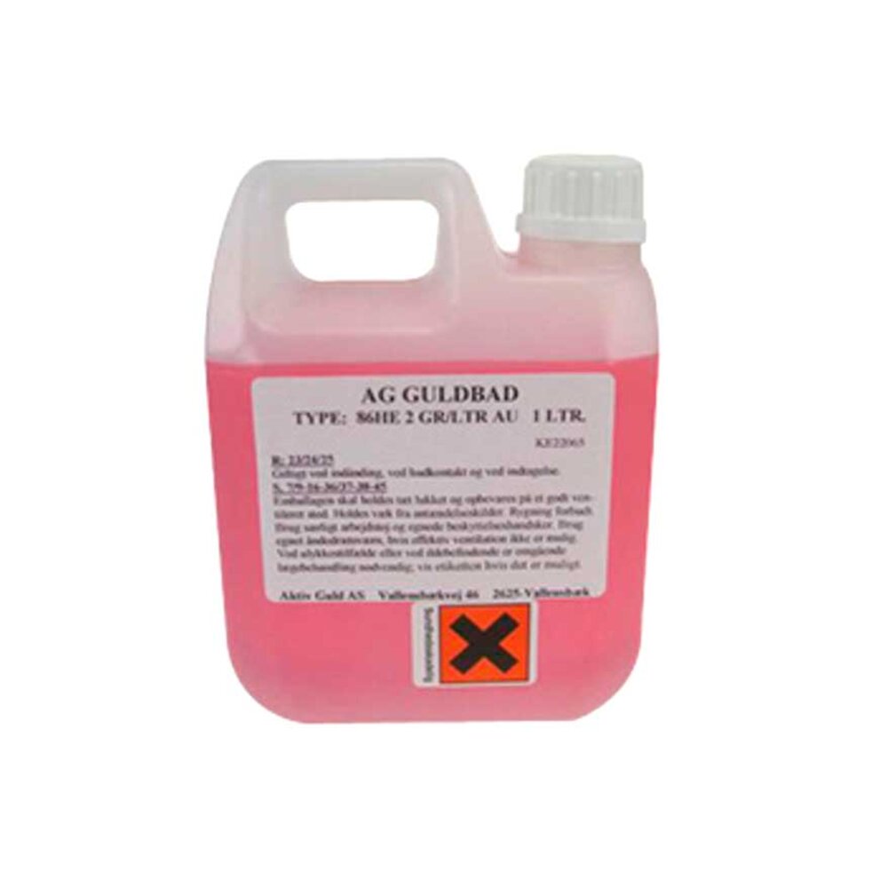 Guldbad, 22-23 karat 