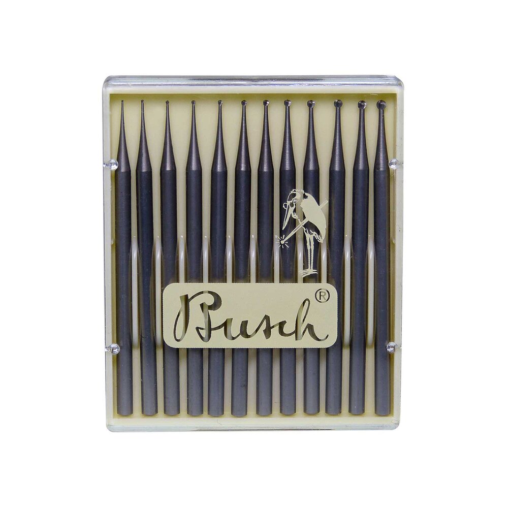 Kulfräsar set, Busch (12 styck) 