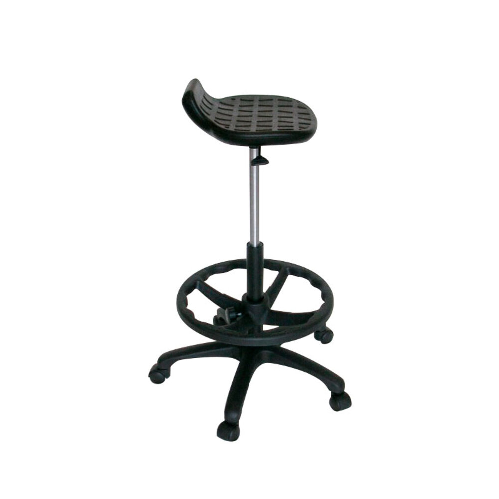 Chair without backrest, polyurethane (H 53-78 cm) 