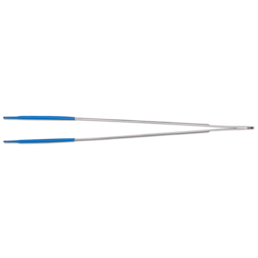 Tweezers with PVC tips, 200 mm 