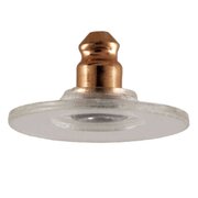 Ear nut plastic yellow