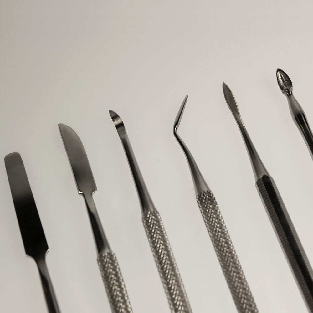 Wax carving set, 6 pcs 