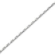 Tæt anker diamant 750/- hvidguld