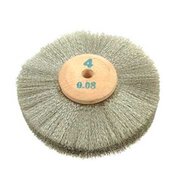 Kratzborste, nysilver (4 rader)