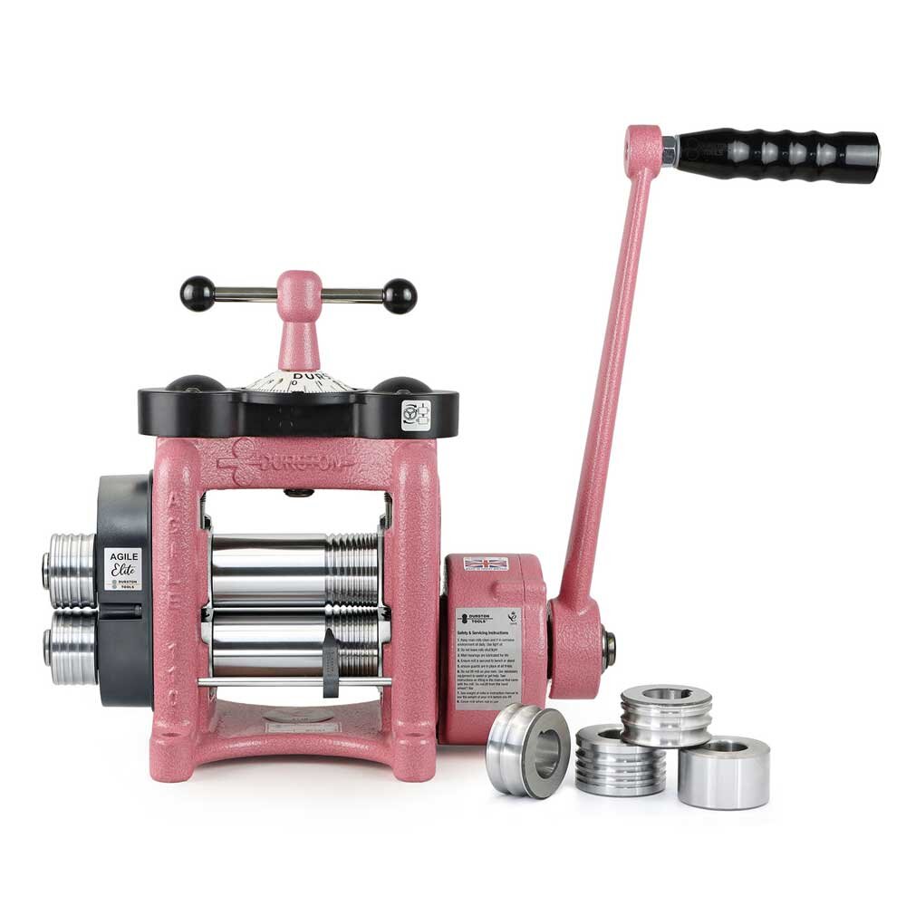 Kombivalse Agile Elite C110, enkelt valseramme, PINK EDITION, Durston 