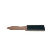 Steel brush for files, steel/wood