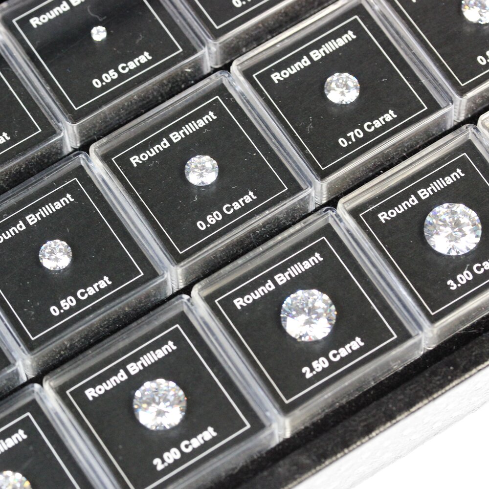 Master sæt: brillant 0,01-5,00 ct. 