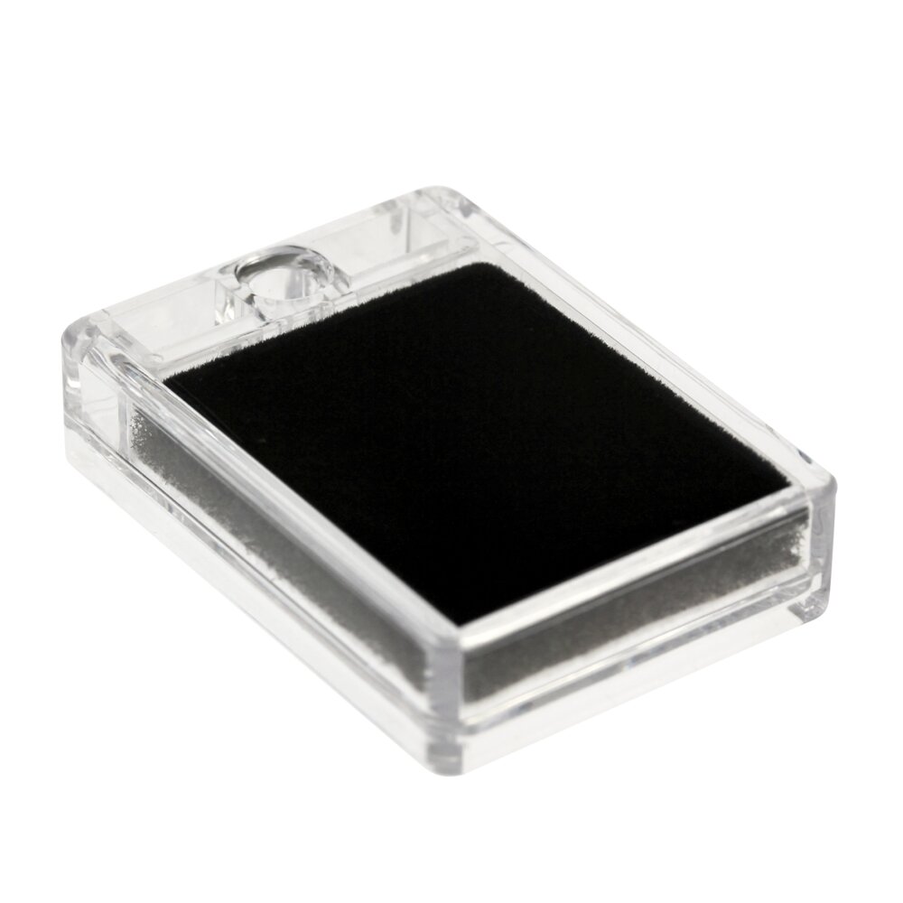 Låda, akryl/svart och vit skum 