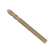 Öronstift med 2 spår, spetsig ände, 750/-