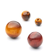 Cat’s eye, ball, half-drilled