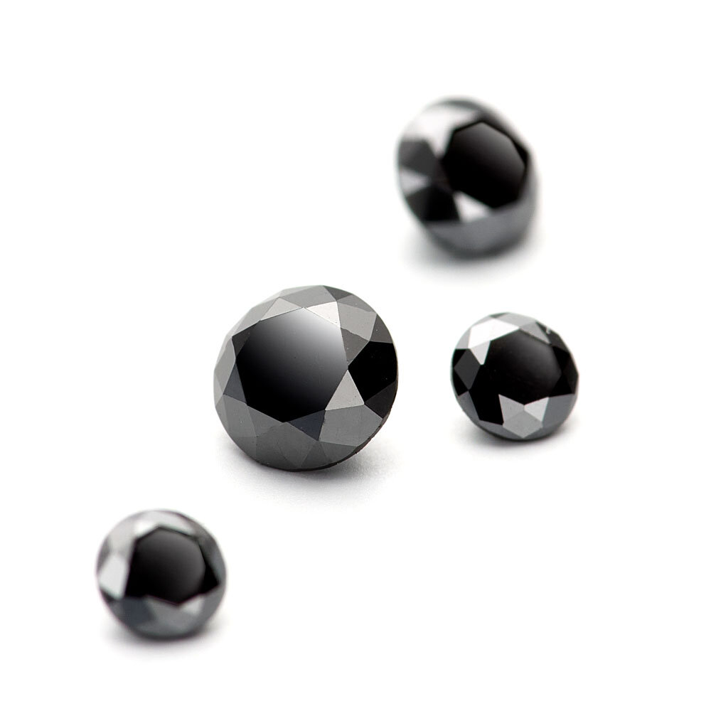 Black treated brilliant 