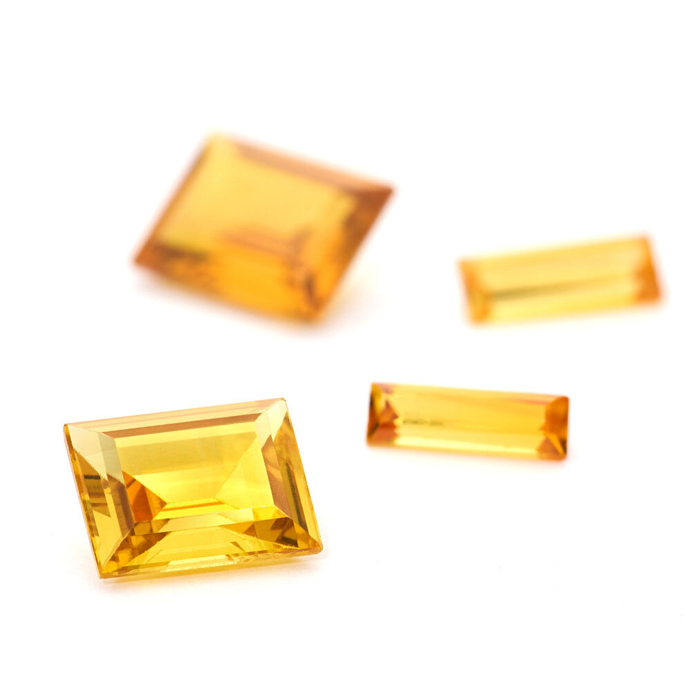 Synthetic danburite, baguette 