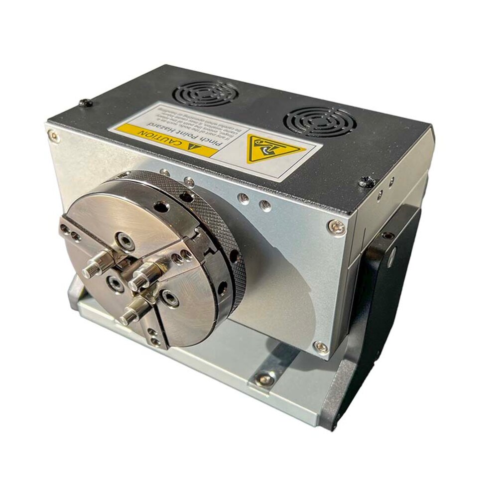 Rotary tool for ring engraving with Magic laser engraving machine 